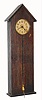 Dickory Dock Clock Co., (Dungan and Klump), Philad'a, PA, mini 30 hour mouse clock, spring driven, c1910.
