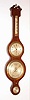 Chelsea Clock Co., Boston, Mass., "Carver", 8 day Aneroid barometer time piece. Serial No. 276055 c1940.