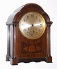 Chelsea Clock Co., Boston, Mass., 8 day, time and strike, mantel clock. Serial No. 134290 on the movement and case.  This looks to be a variant of a case named the "Federal", c1919.