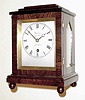Webster Cornhill, London, 8 day rosewood veneered fusee chain drive pendulum miniature bracket time piece, c1820.