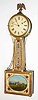 Massachusetts , 8 day, gilt banjo or Patent time piece, c1830