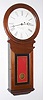 Boston Clock Co., 8 day regulator time piece retailed by Daniel Pratt's Son, Boston, c1890.