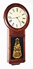 Seth Thomas Clock Co., Thomaston, Conn., "Regulator No. 2", 8 day wall time piece, c1874.