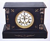 Waterbury Clock Co., Waterbury, Conn., "French Marble No. 2800" time and strike 8 day mantel clock, c1893
