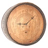 Barrel Clock, probably by C.A. Warner and Co., with Waterbury 8 day, time and strike movement, c1925