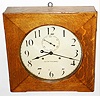 Seth Thomas Clock Co., Thomaston, Conn., "Hudson" 30 day oak gallery time piece, c1921