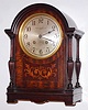 Chelsea Clock Co., Boston, Mass., "No. 96" mahogany 8 day, time and house-strike mantel clock, c1919