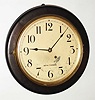 Seth Thomas Clock Co., Thomaston, Conn., "Chatham" mahogany 8 day gallery time piece, c1924