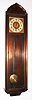 Kienzle, Germany, walnut year-duration fusee hanging time piece, c1925