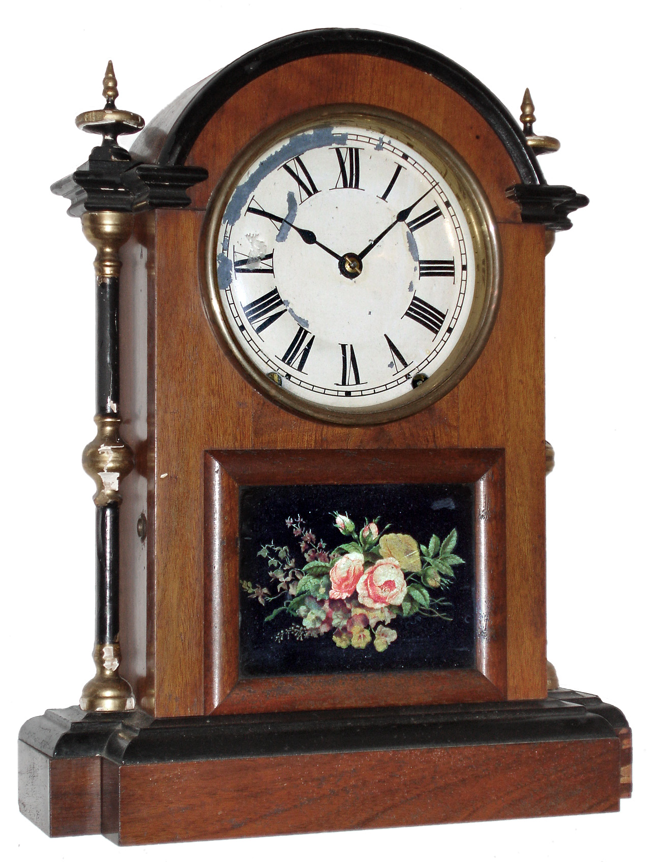 Seth Thomas Clock Co., Thomaston, Conn., "Cincinnati", 8 day, time and strike city series shelf clock, c1879 — Antique Clocks Price Guide