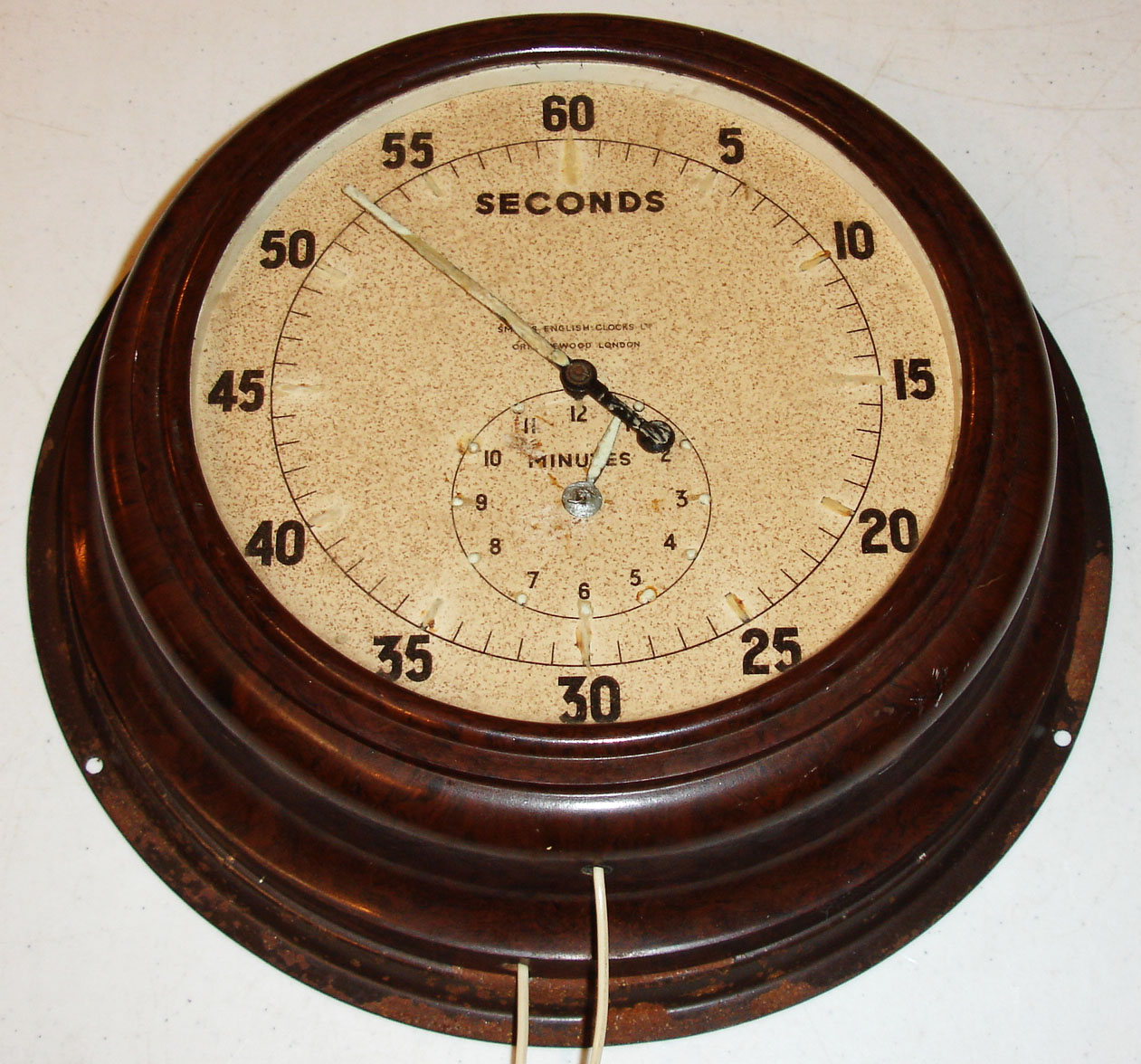 Timer- Smith's English Clocks, Ltd military timer — Antique Clocks Price Guide
