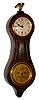 Chelsea Clock Co., Boston, Mass., 8 day hardwood weather station wall timepiece, 1943