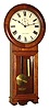 Seth Thomas Clock Co., Thomaston, Conn., "No. 2 Regulator" oak 8 day weight driven wall timepiece, c1890
