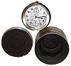 Hamilton Watch Co., Lancaster, PA, Model 21 56 hour marine chronometer in aluminum packing tub, 1941