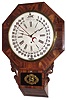 Wm. L. Gilbert Clock Co., Winsted, Conn., 8 day, "Octagon Drop Calendar ", Maranville Patent calendar wall timepiece, c1870