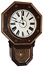 New Haven Clock Co., New Haven, Conn., "10-inch Octagon Striking Gilt", 8 day, time and strike wall clock, c1886