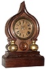 E. Ingraham and Co., Bristol, Conn., "Oriental", 8 day, time and strike mantel clock, c1874.
