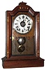 Seth Thomas Clock Co., Thomaston, Conn., "Atlanta", 8 day, time and strike/alarm city series mantel clock, c1886