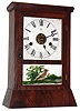 Seth Thomas Clock Co., Thomaston, Conn., 30 hour, time and strike, cottage clock, c1870.