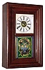 Smith and Goodrich, 30 hour, fusee time/strike/alarm miniature OG shelf clock, c1850.
