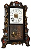 E. and A. Ingraham, Bristol, Conn., 8 day, time and strike shelf clock, c1852.