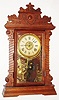 Seth Thomas Clock Co., Thomaston, Conn., "College New York", 8 day, time and strike/alarm mantel clock, c1900