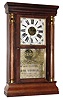 Seth Thomas, Plymouth Hollow, Conn, 30 hour, time and strike, column clock, c1860.