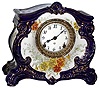 Ansonia Clock Co., New York, NY, "La Landes" Royal Bonn, 8 day, time and strike, porcelain mantel clock, c1901