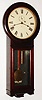 Seth Thomas Clock Co., Thomaston, Conn., "Regulator No. 2", 8 day, weight driven mahogany regulator wall clock, dated 1885