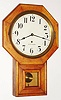 Seth Thomas Clock Co., Thomaston, Conn., oak, 8 day, time only, school clock, c1910