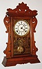 Seth Thomas Clock Co., Thomaston, Conn., "Newark", 8 day, time and strike city series mantel clock, c1894