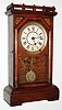 Seth Thomas Clock Co., Thomaston, Conn., "Omaha", 8 day, time and strike city series mantel clock, dated 1890