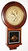 Welch, Spring and Co., "Gale Drop Calendar Model No. 2", 8 day, time and strike calendar clock, c1875.