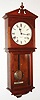 Seth Thomas Clock Co., Thomaston, Conn., "Umbria", 8 day, time and strike brass movement, c1894.