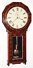 Seth Thomas Clock Co., Thomaston, Conn., "Regulator No. 3", 8 day, weight driven wall timepiece, c1880
