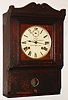 Simplex Time Recorder Co., Gardner, Mass., oak 15-day wall timepiece, c1905
