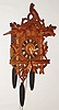 German cuckoo and quail 30 hour quarter-striking three weight wall clock, shown in 1903 Sears catalog.