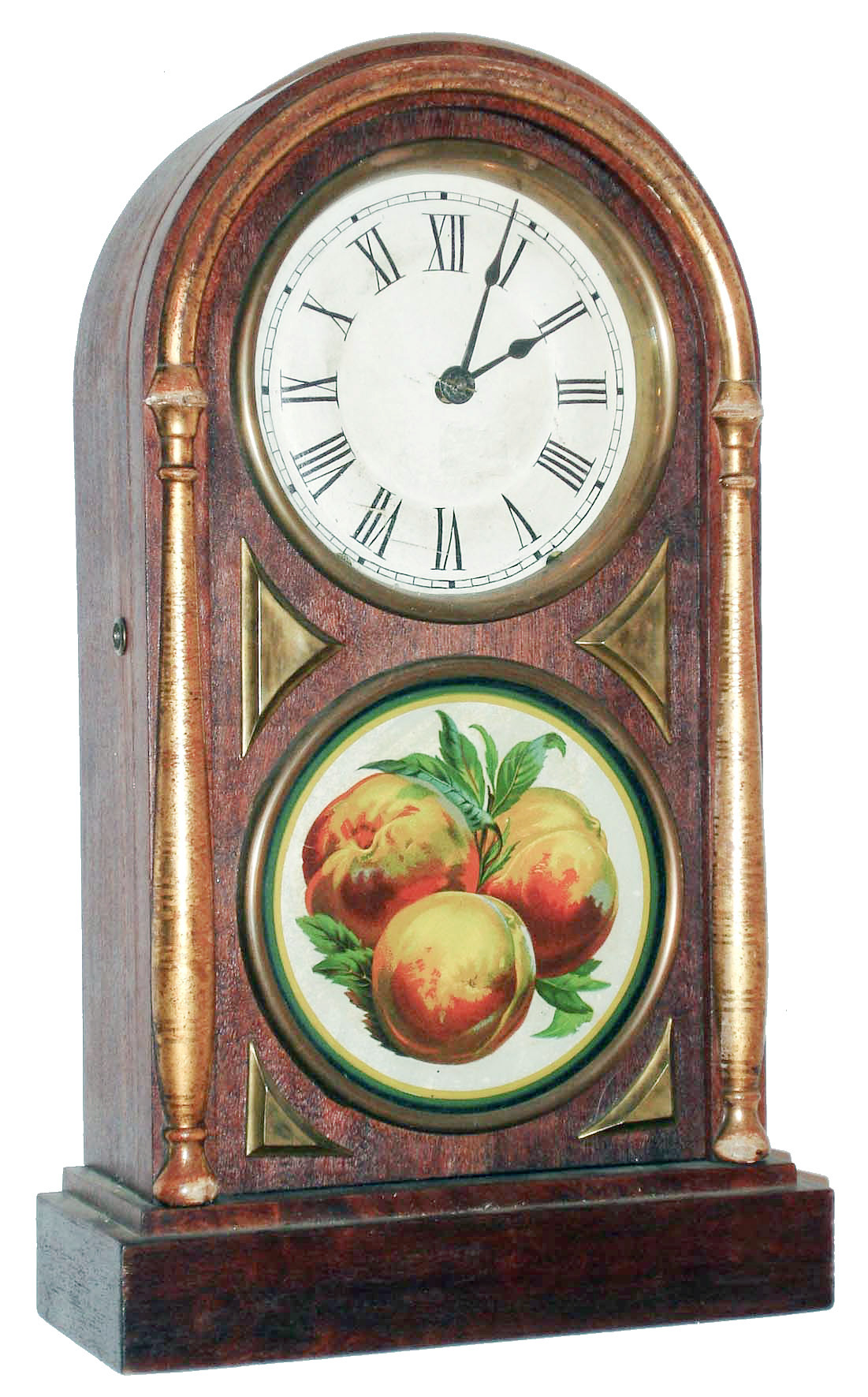 Seth Thomas Clock Co., Thomaston Conn., "Chicago" city-series 8 days, time and strike, rosewood mantel clock, C.1900 — Antique Clocks Price Guide