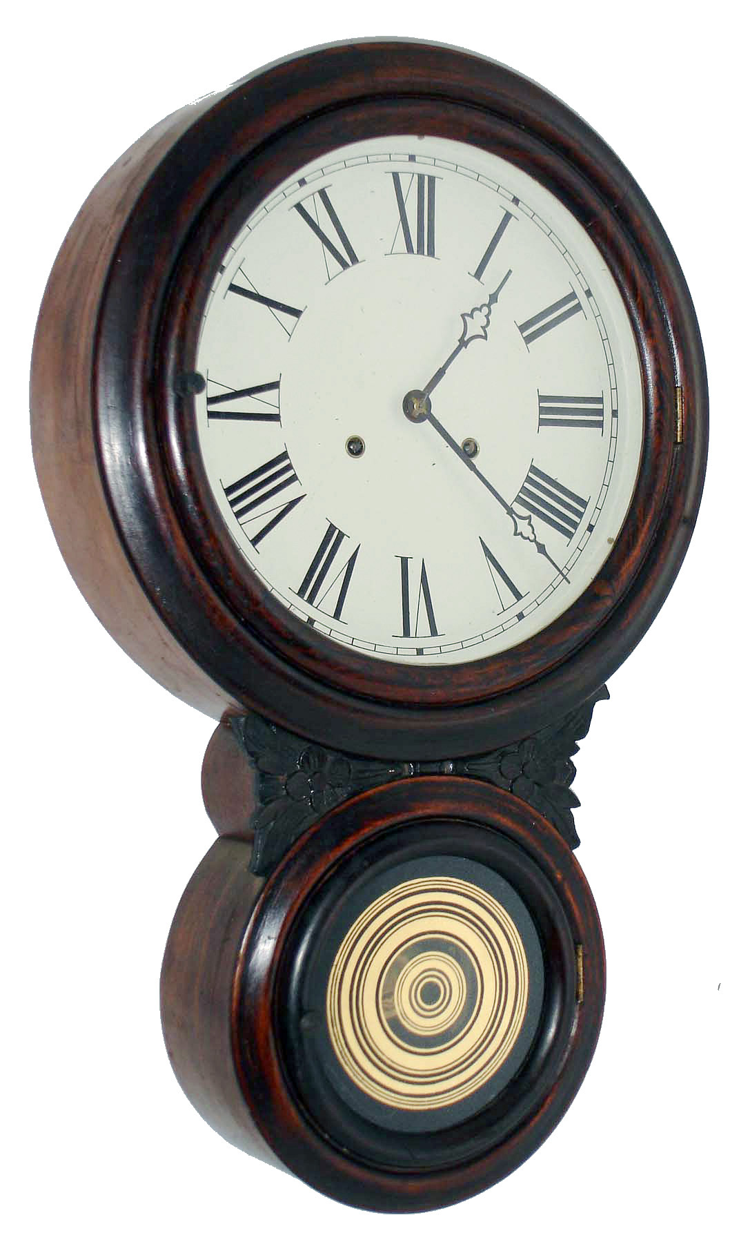 E. N. Welch Mfg. Co., Bristol, Conn., "Alexis No. 1", 30 day, double spring wall timepiece, c1872 — Antique Clocks Price Guide