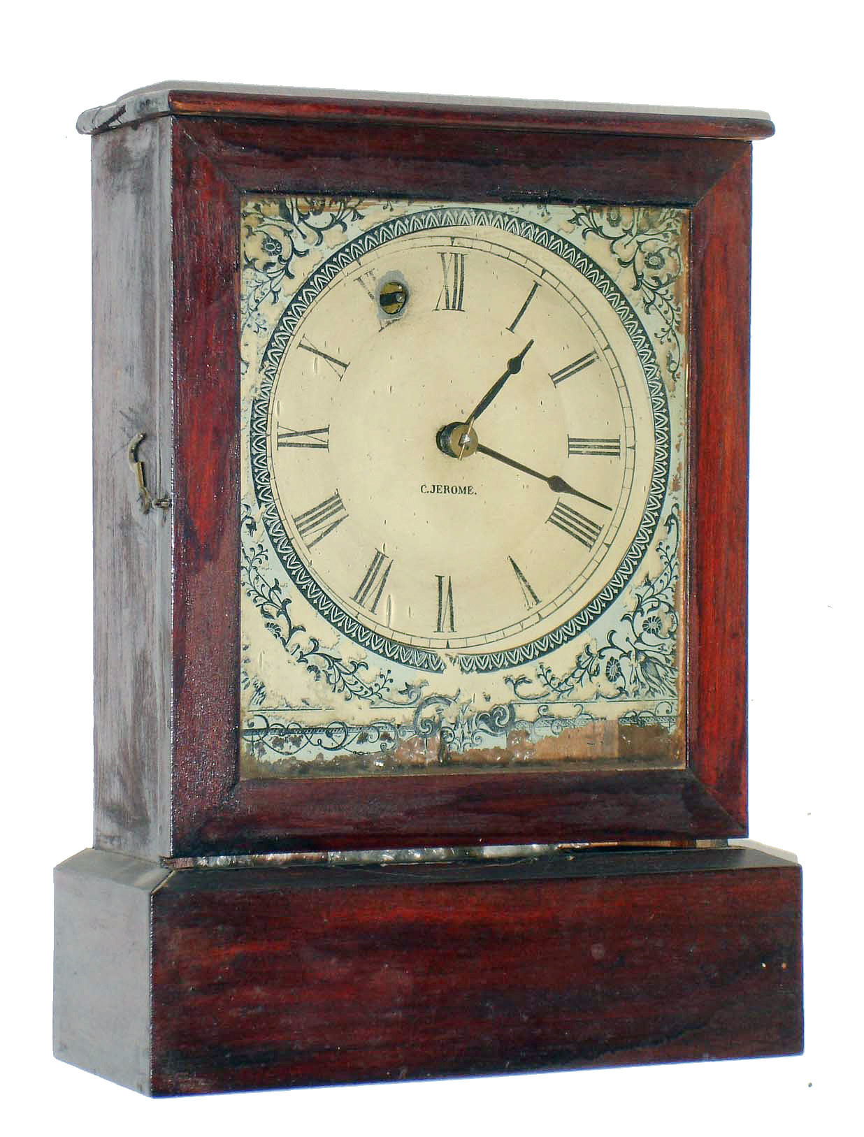 Chauncey Jerome, New Haven, Conn., 30 hour, cottage timepiece, c1850 — Antique Clocks Price Guide
