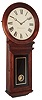 Boston Clock Co., Boston, Mass., 8 day, weight long pendulum regulator wall timepiece. c1880