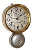 Seth Thomas Clock Co., Thomaston, Conn., brass 30 hours, outside bell ship's bells hanging clock, c1910