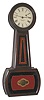 E. Howard & Co., Boston, Mass., "No. 5 Regulator" banjo, rosewood grained 8 days, weight driven wall timepiece, c1900