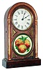 Seth Thomas Clock Co., Thomaston Conn., "Chicago" city-series 8 days, time and strike, rosewood mantel clock, C.1900