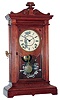Seth Thomas Clock Co., Thomaston, Conn., "Greek V.P.", walnut 8 days, time and strike, city series mantel clock, dated 1884
