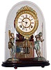 Ansonia Clock Co., Ansonia, Conn., "Crystal Palace No. 1 Extra", 8 day, time and strike, spring driven mantel clock. This clock was patented by H. J. Davies c1875