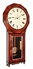 Seth Thomas Clock Co., Thomaston, Conn., "Regulator No. 3", wall clock, 8 days, time and strike, two weight driven movement, in a, rosewood veneer case with painted metal dial and nickel plated pendulum bob, c1879
