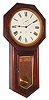 Seth Thomas Clock Co., Thomaston, Conn., "World" rosewood 8 days, time and strike, spring driven wall clock, c1896