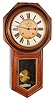 Ansonia Clock Co., Brooklyn, New York, "Regulator A" walnut 8 days, time and strike, spring driven wall clock, c1900