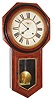 Ansonia Clock Co., Brooklyn, New York, "Regulator A" walnut 8 days, time and strike, spring driven wall clock, c1890
